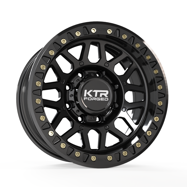 B09 Titan | Forged True Beadlock | Black | 8 Lug