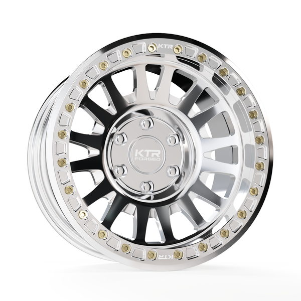 KTR B03 Apex | Forged True Beadlock | Polished | 5/6 Lug