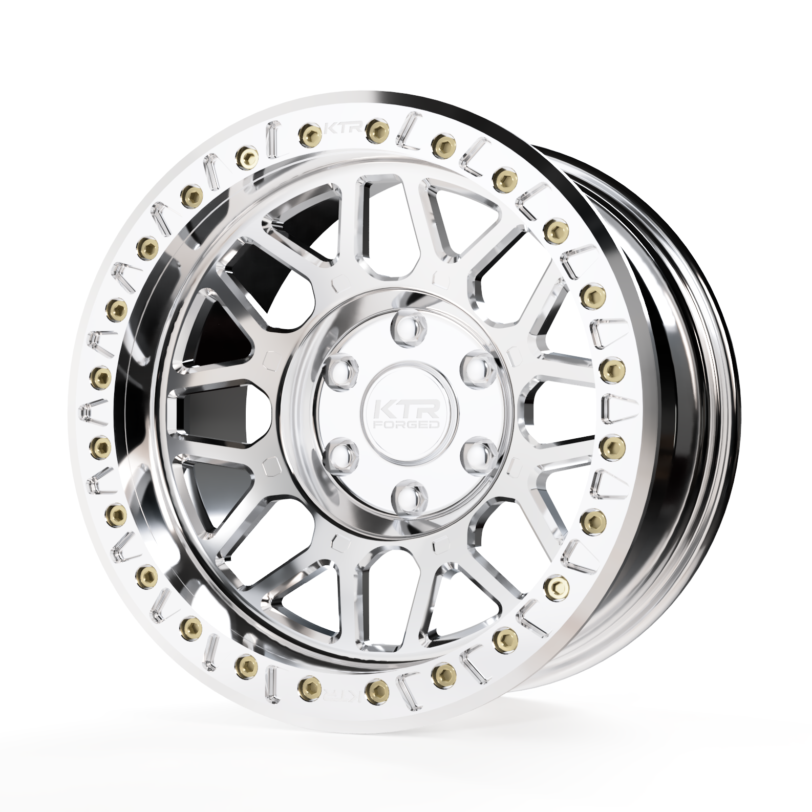 B09 Titan | Forged True Beadlock | Polished | 5/6 Lug