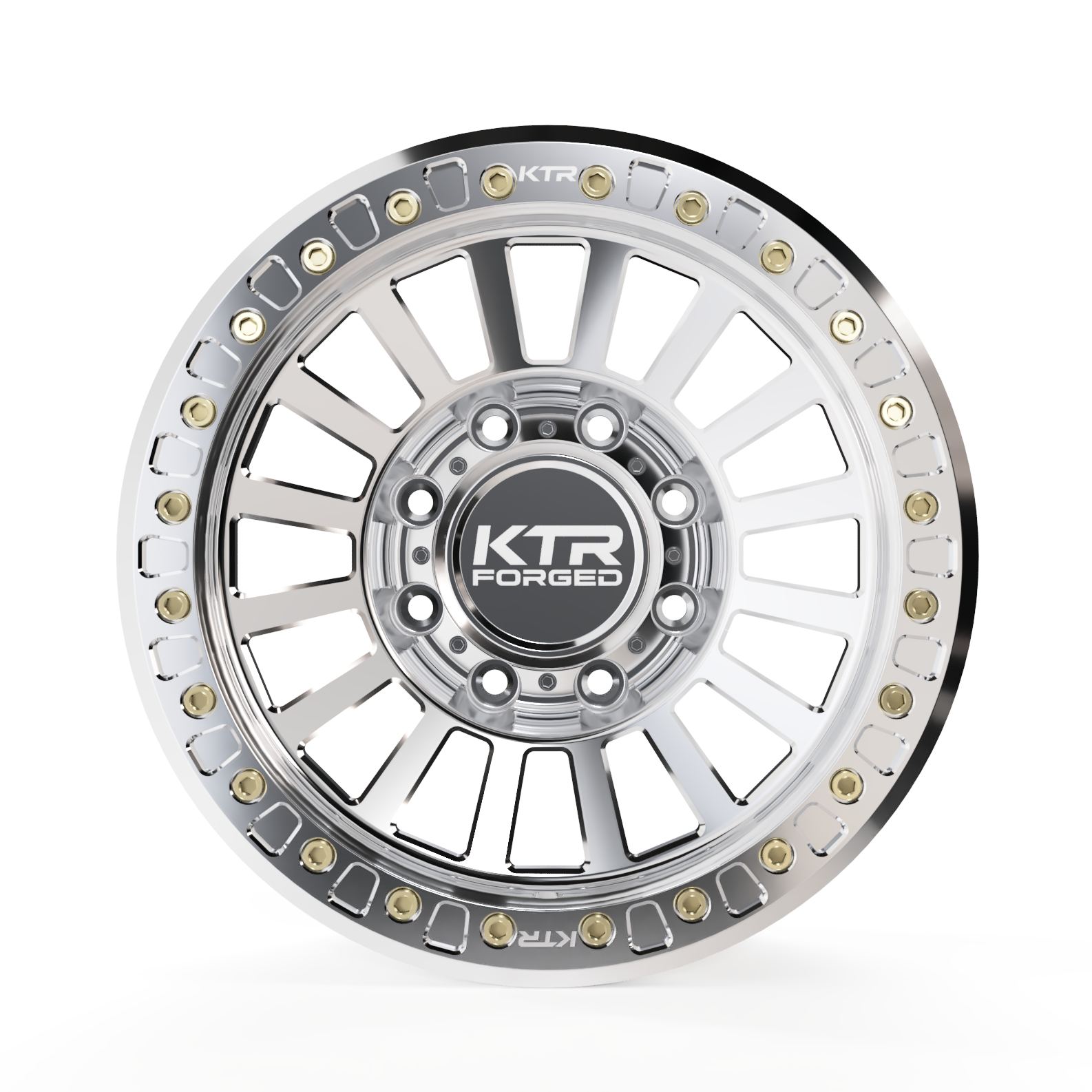 B06 Hostage | Forged True Beadlock | Polished| 8 Lug