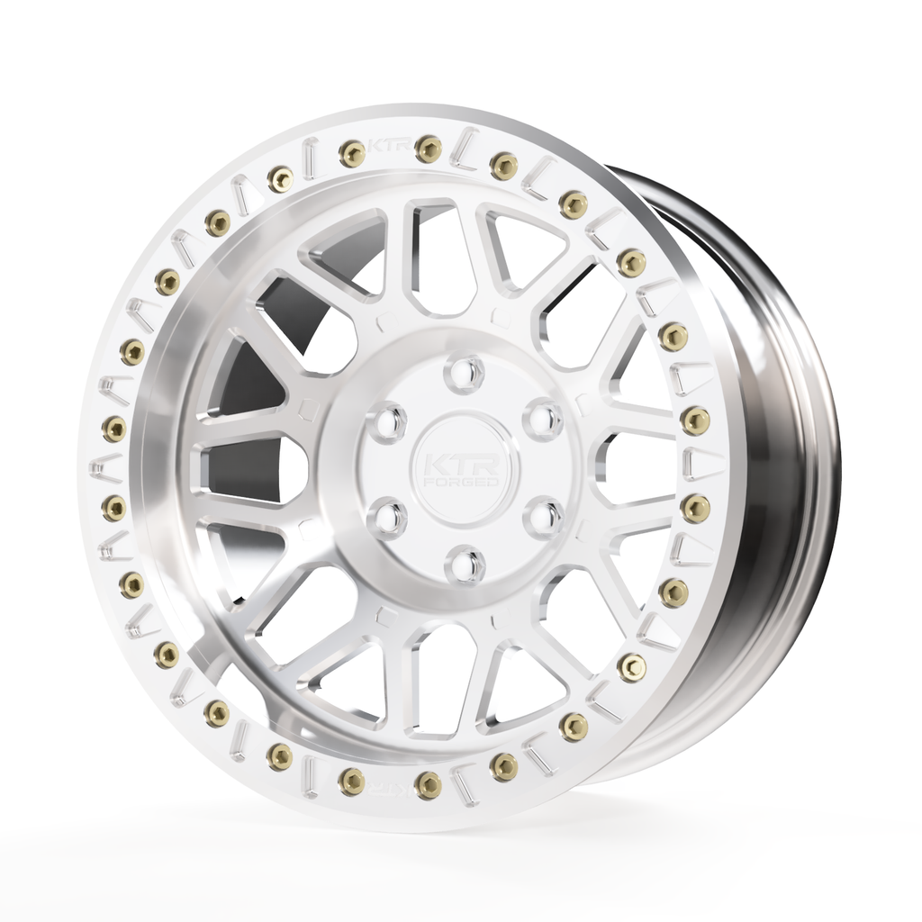 B09 Titan | Forged True Beadlock | Machine Finish | 5/6 Lug