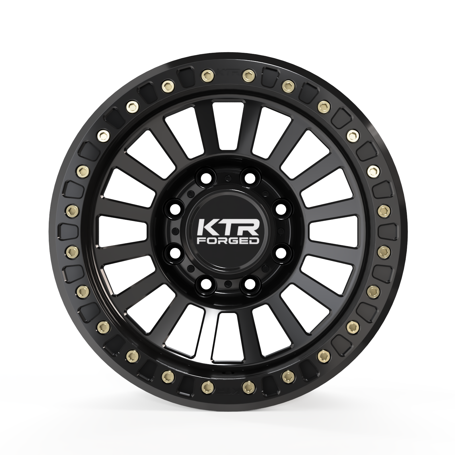 B06 Hostage | Forged True Beadlock | Black | 8 Lug