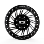 S11 Aztec | Forged Simulated Beadlock | Gloss Black Milled | 8 Lug