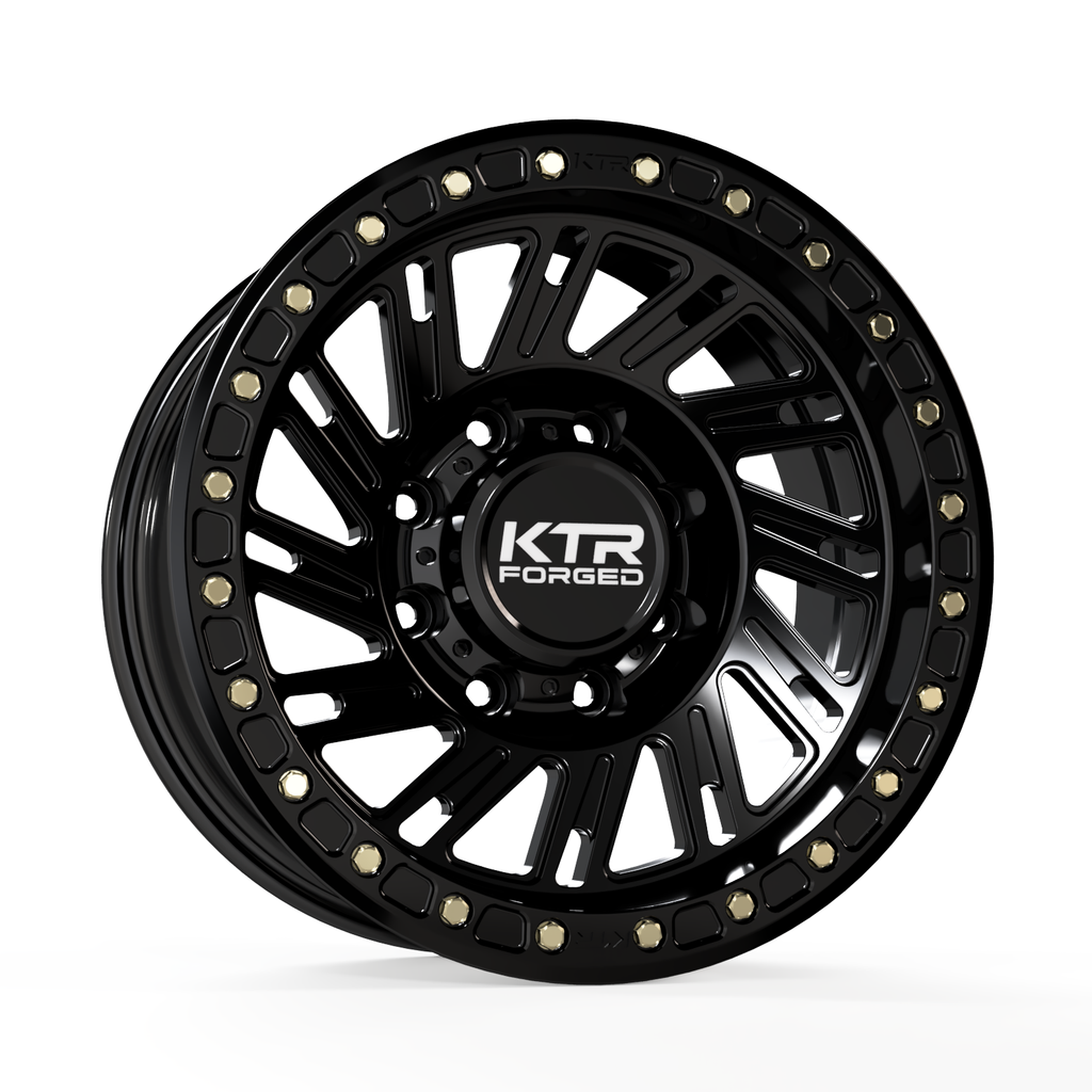 S11 Aztec | Forged Simulated Beadlock | Black | 8 Lug (Smooth Barrel)