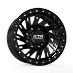 S11 Aztec | Forged Simulated Beadlock | Black | 8 Lug (Smooth Barrel)