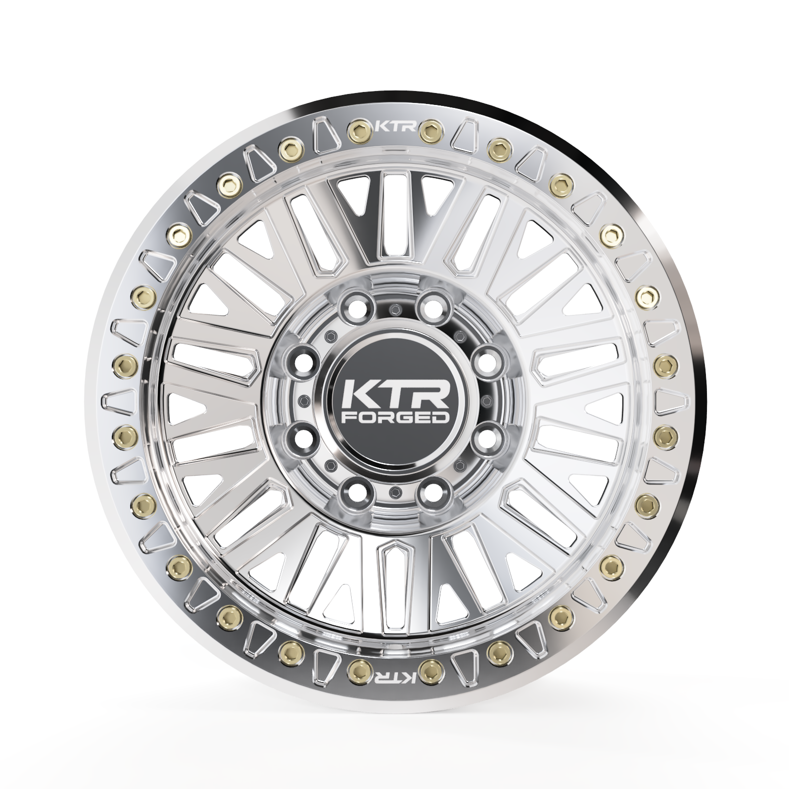 B05 Crusher | Forged True Beadlock | Polished | 8 Lug