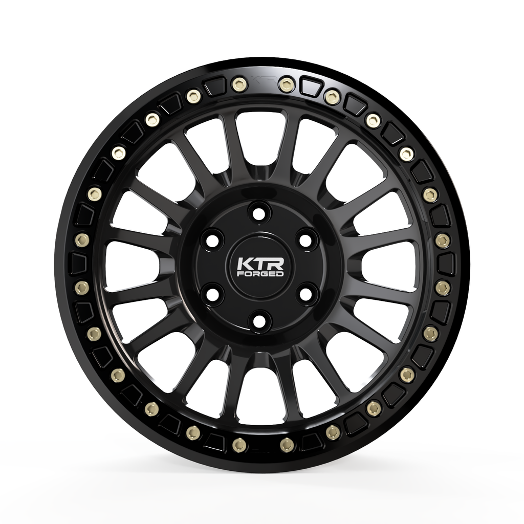 B03 Apex | Forged True Beadlock | Black | 5/6 Lug