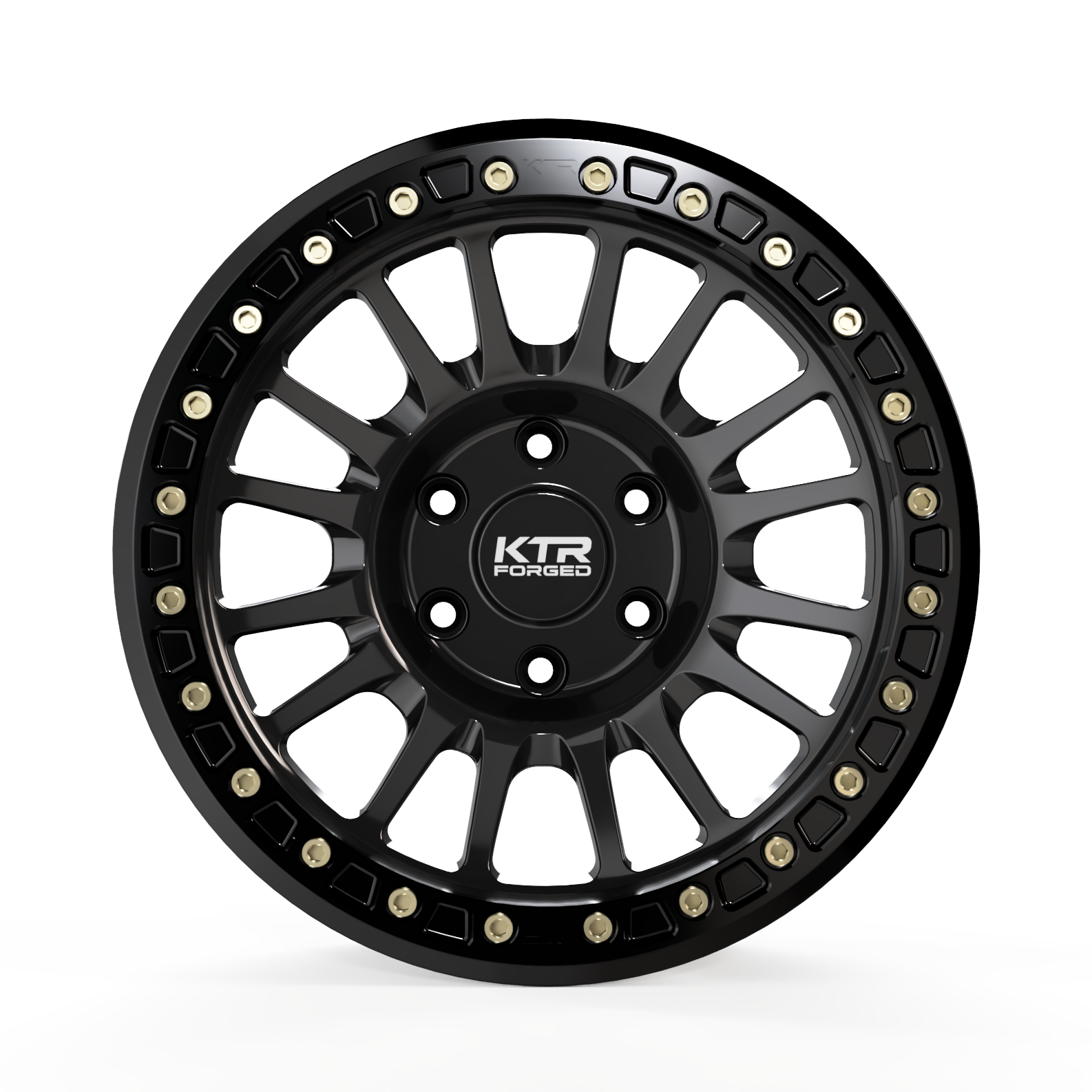 B03 Apex | Forged True Beadlock | Black | 5/6 Lug