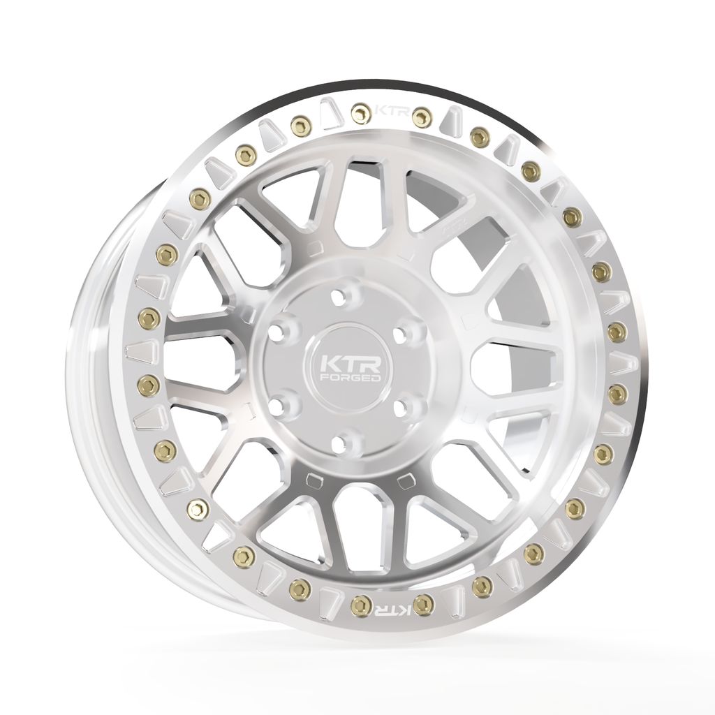 B09 Titan | Forged True Beadlock | Machine Finish | 5/6 Lug