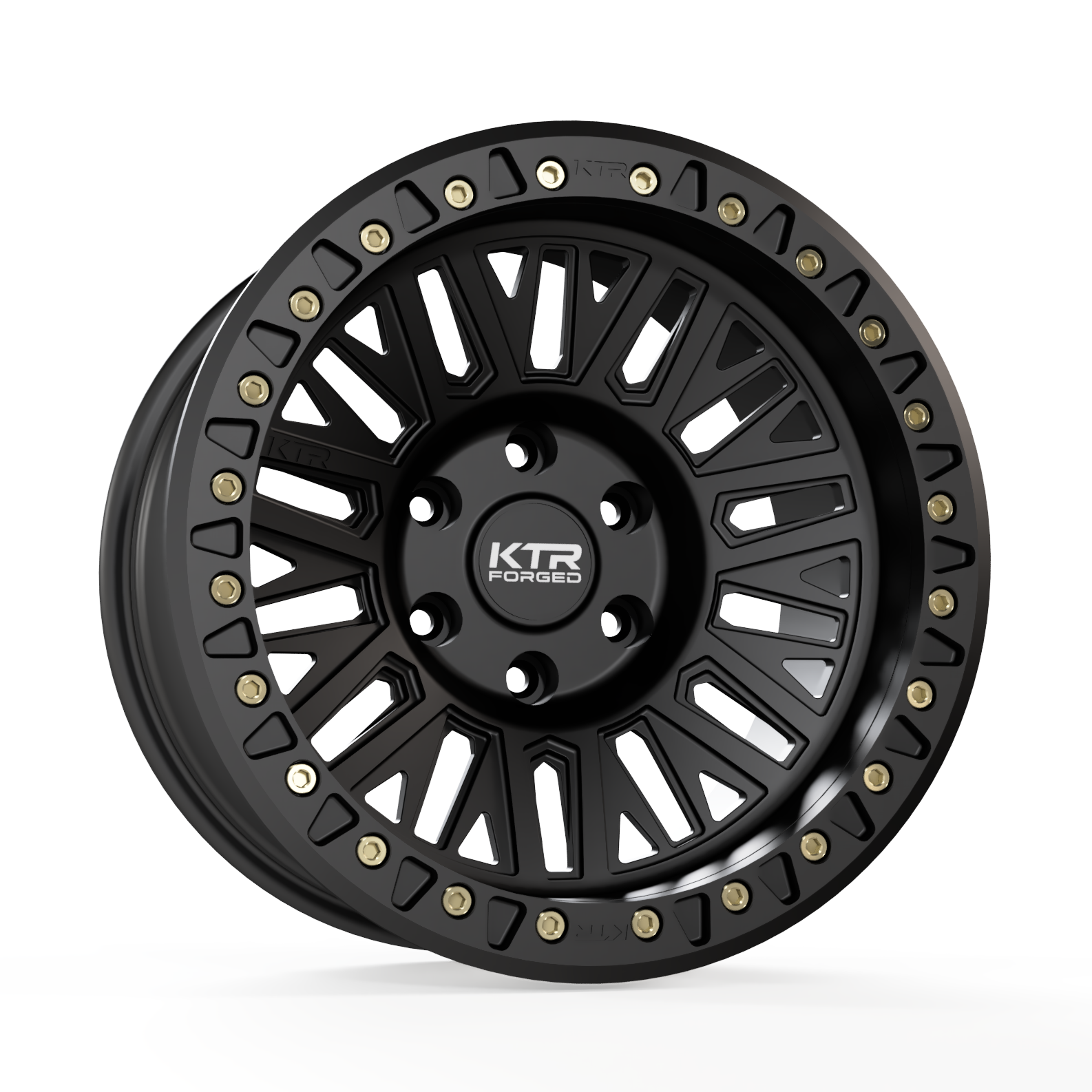 B05 Crusher | Forged True Beadlock | Black | 5/6 Lug
