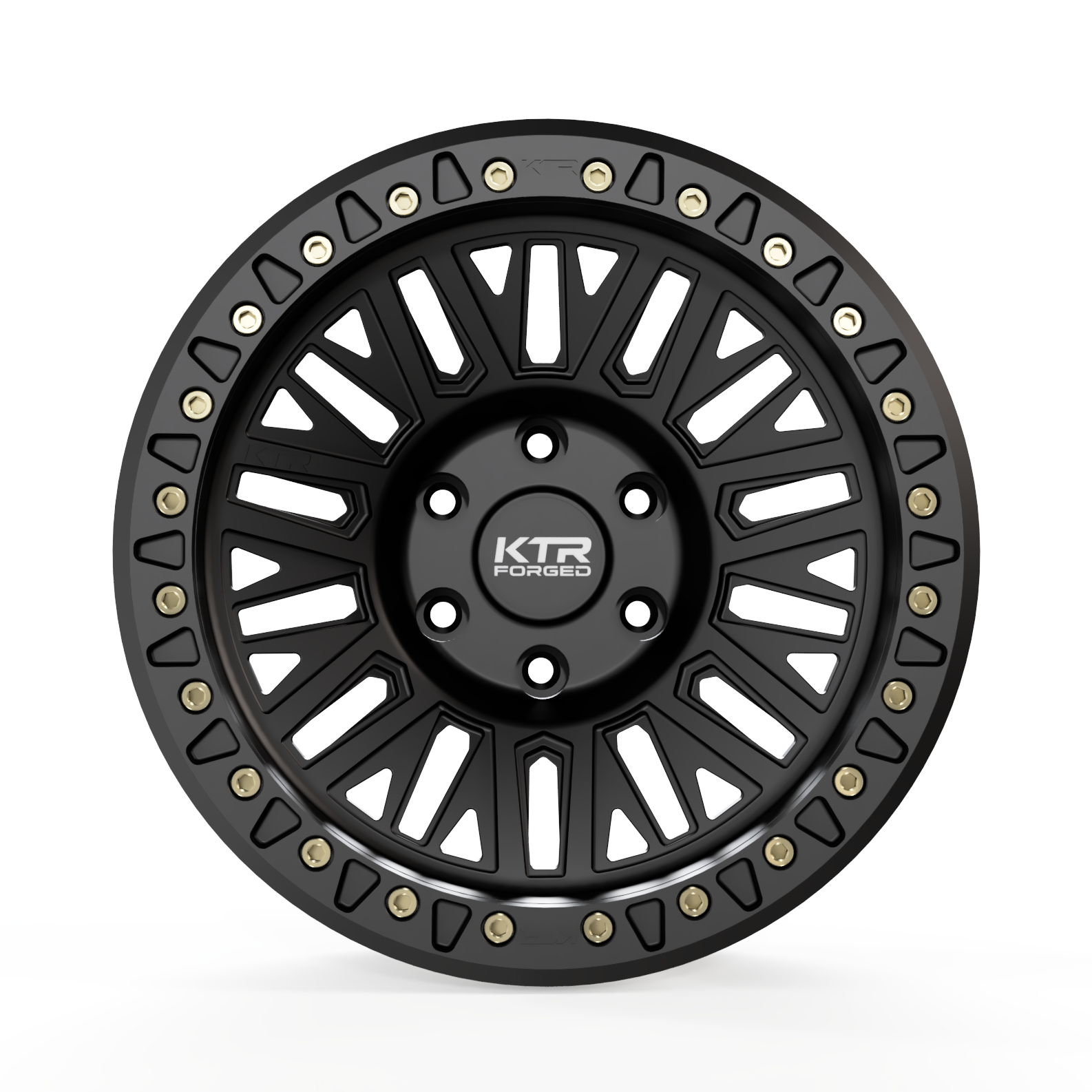 B05 Crusher | Forged True Beadlock | Black | 5/6 Lug