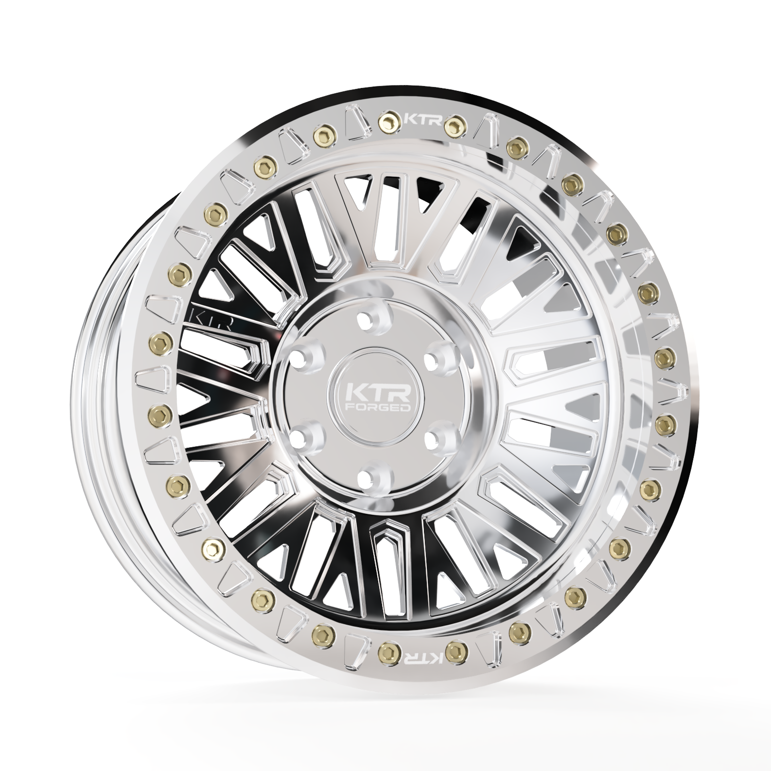 B05 Crusher | Forged True Beadlock | Polished | 5/6 Lug
