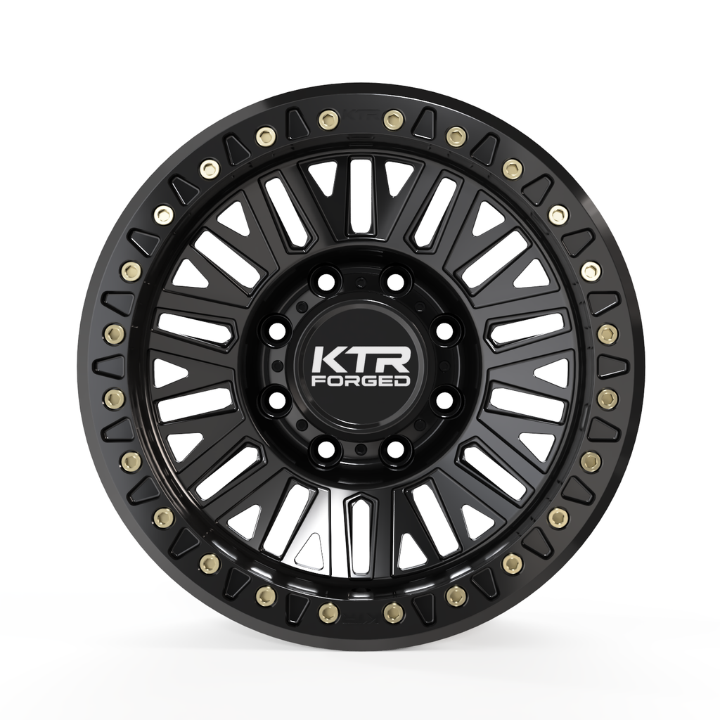 B05 Crusher | Forged True Beadlock | Black | 8 Lug