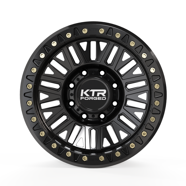 B05 Crusher | Forged True Beadlock | Black | 8 Lug