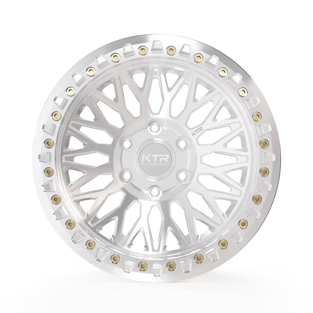 B08 Avent | Forged True Beadlock | Machine Finish | 5/6 Lug