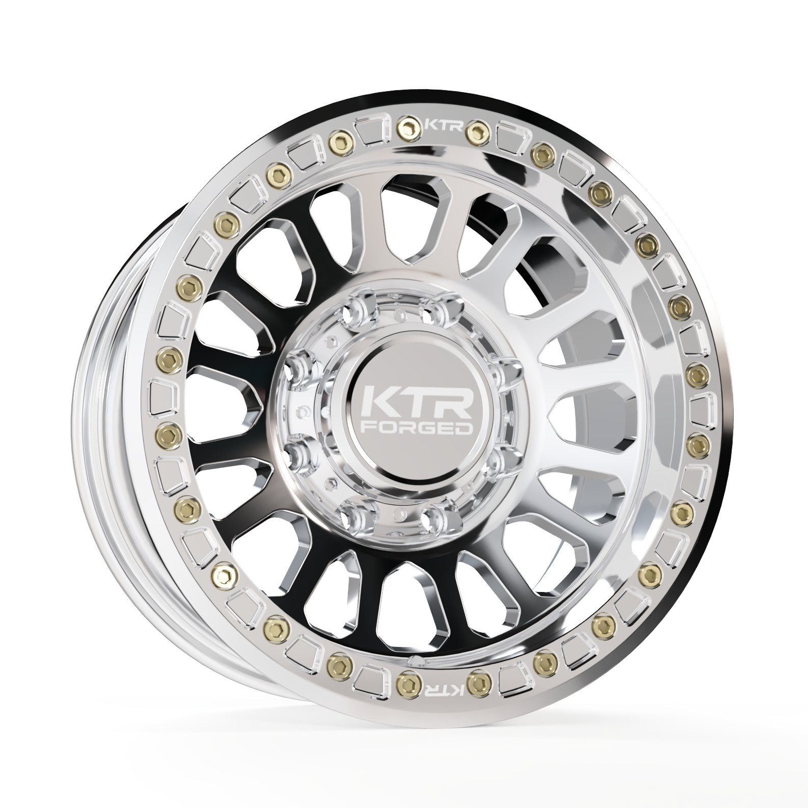 B01-Aggravator | Forged Beadlock | Polished | 8 Lug
