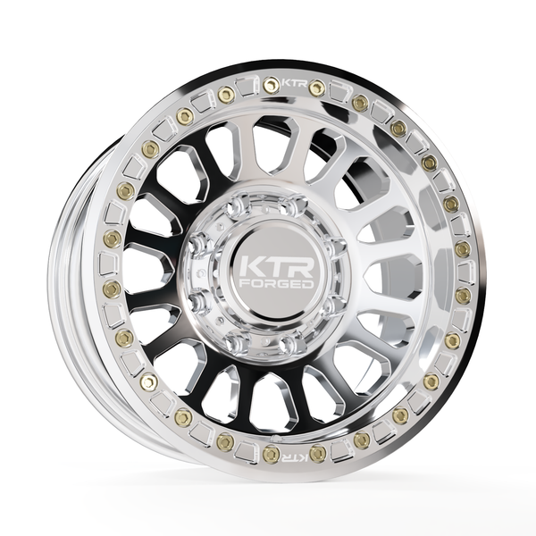 KTR B01-Aggravator | Forged Beadlock | Polished | 8 Lug