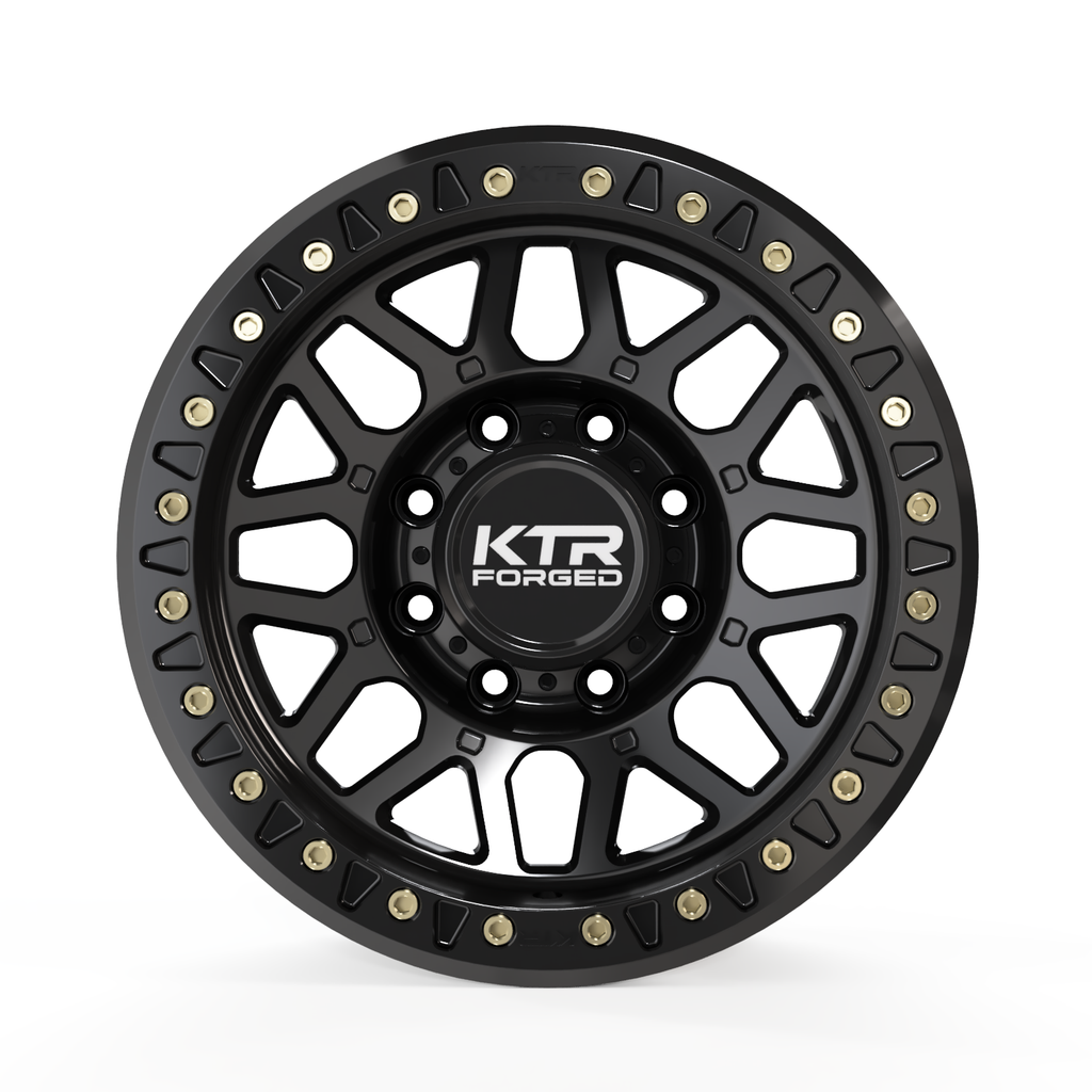 B09 Titan | Forged True Beadlock | Black | 8 Lug