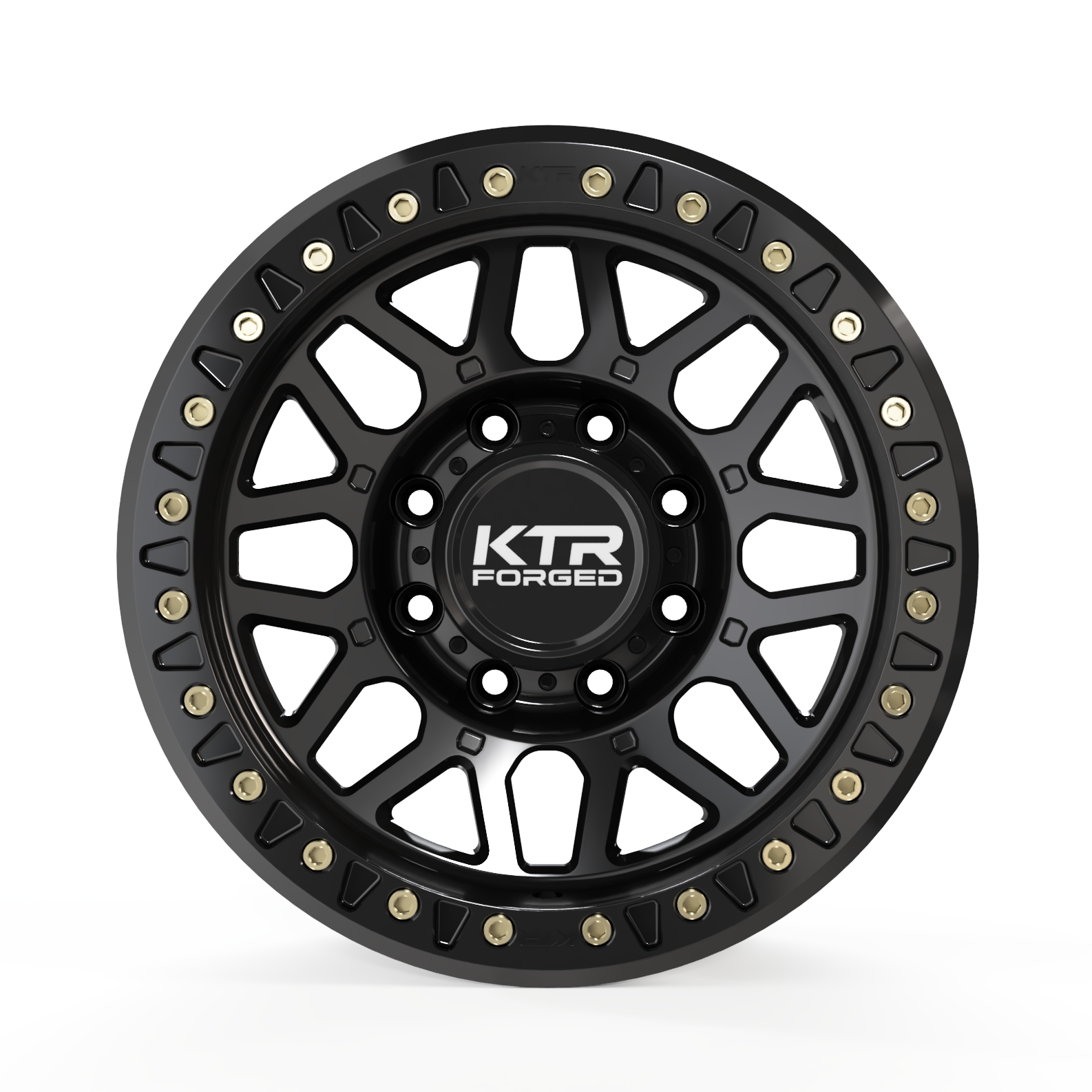 B09 Titan | Forged True Beadlock | Black | 8 Lug