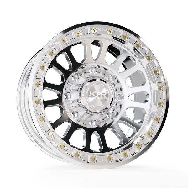 KTR B01-Aggravator | Forged Beadlock | Polished | 8 Lug