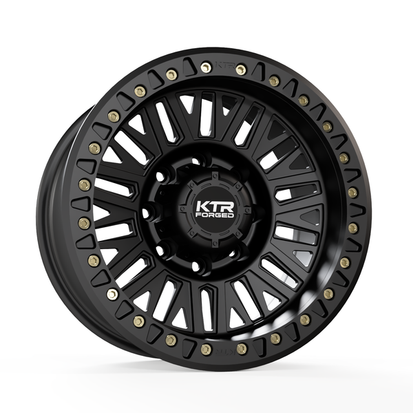 KTR B05 Crusher | Forged True Beadlock | Matte Black | 8 Lug