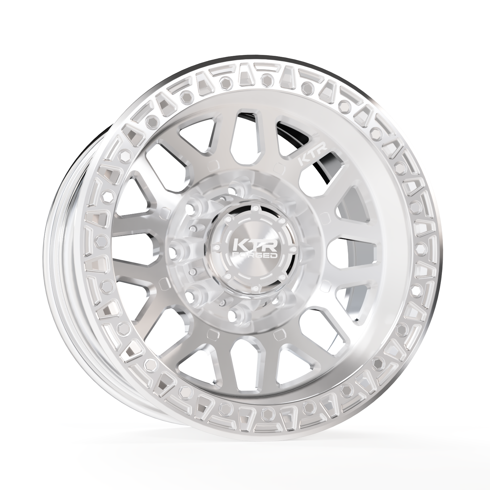 KTR CSL-9 Titan | Forged | Machine Finish | 8 Lug