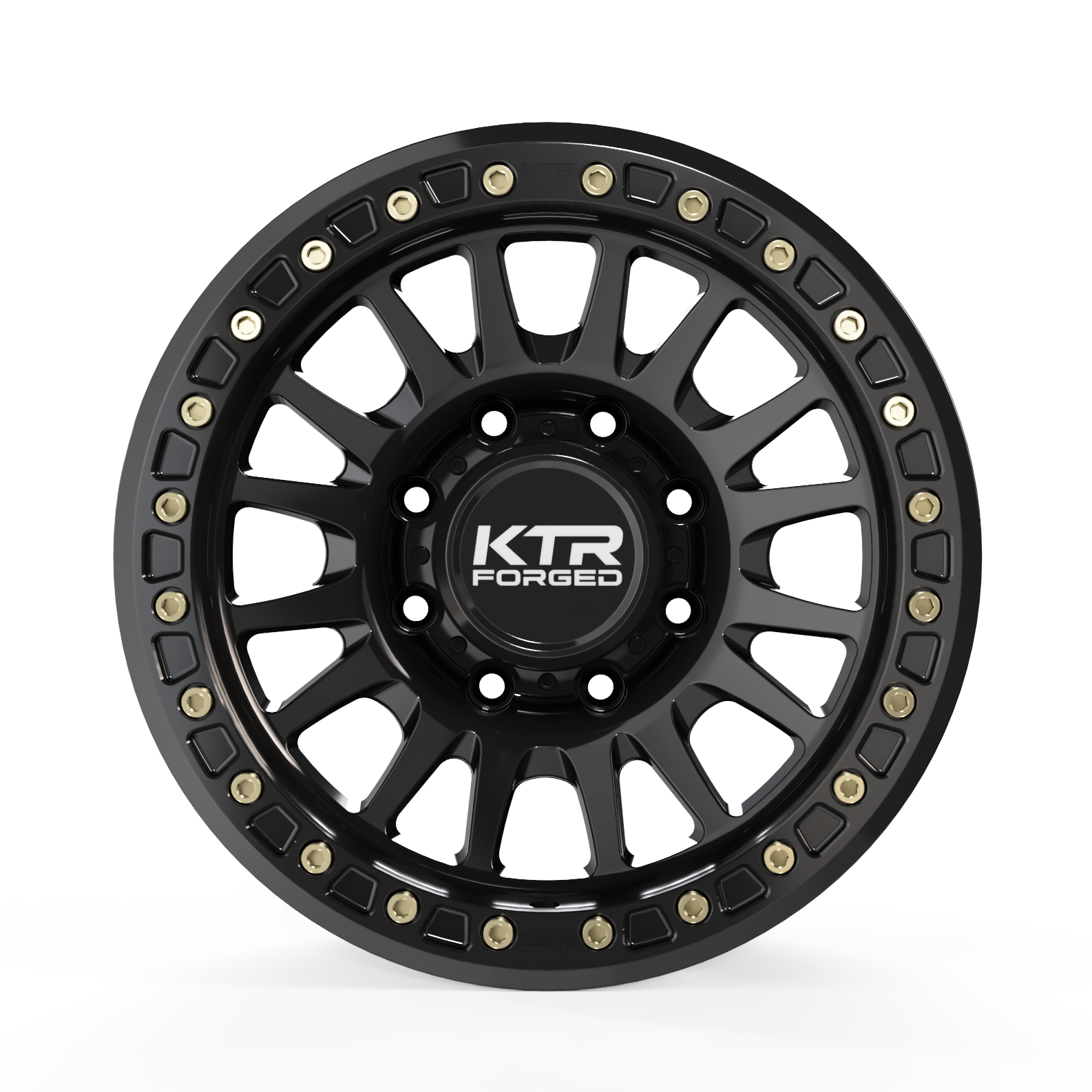 B03-Apex | Forged True Beadlock | Black | 8 Lug