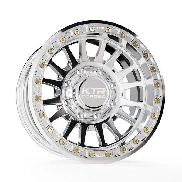 KTR B03-Apex | Forged True Beadlock | Polished | 8 Lug