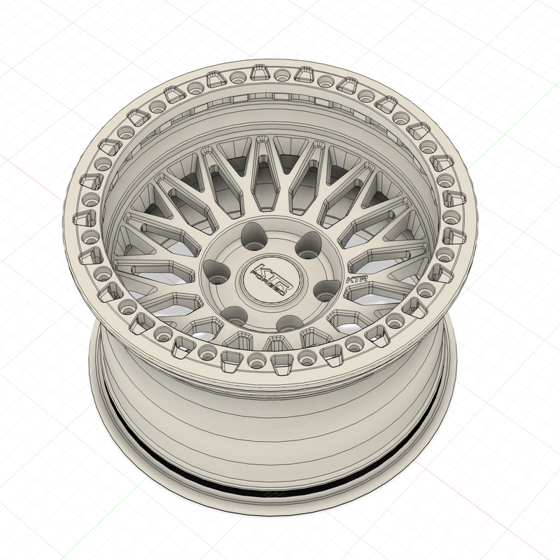 Wheel Load Distribution Forged Off-Road Beadlock & Simulated Wheels for Trucks | KTR