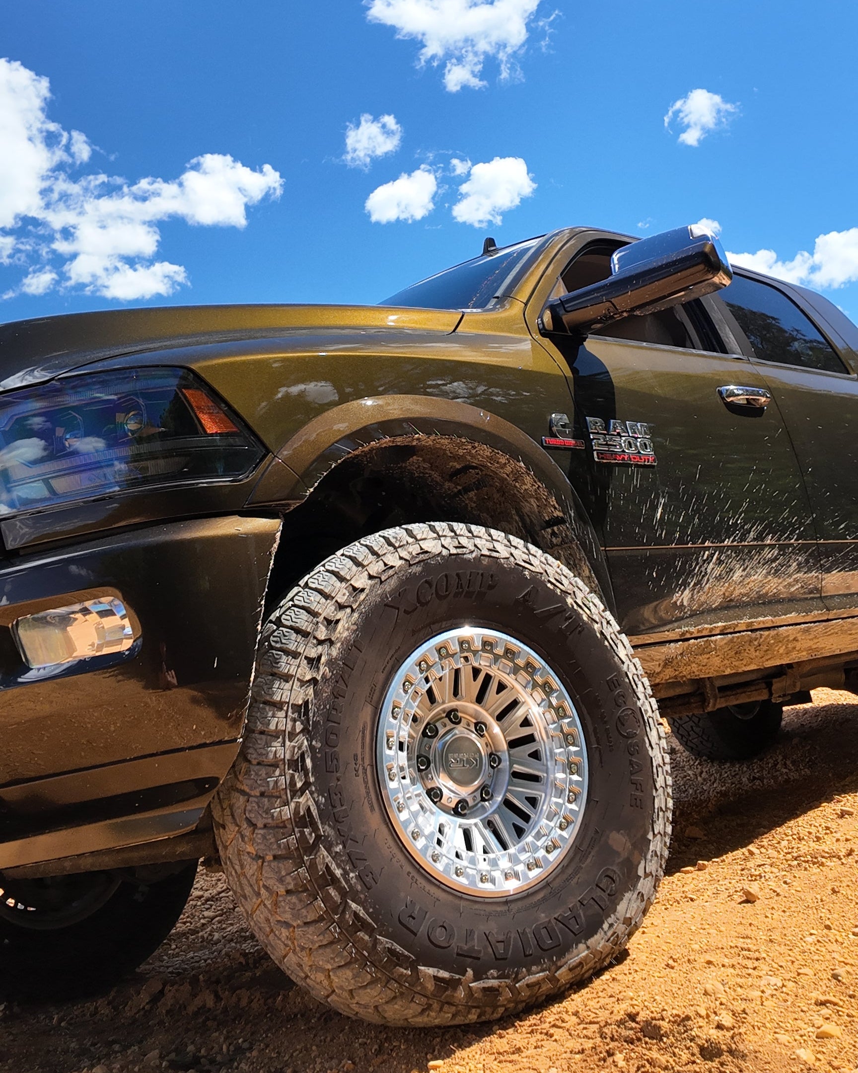 Ram 2500 offroad beadlock wheels