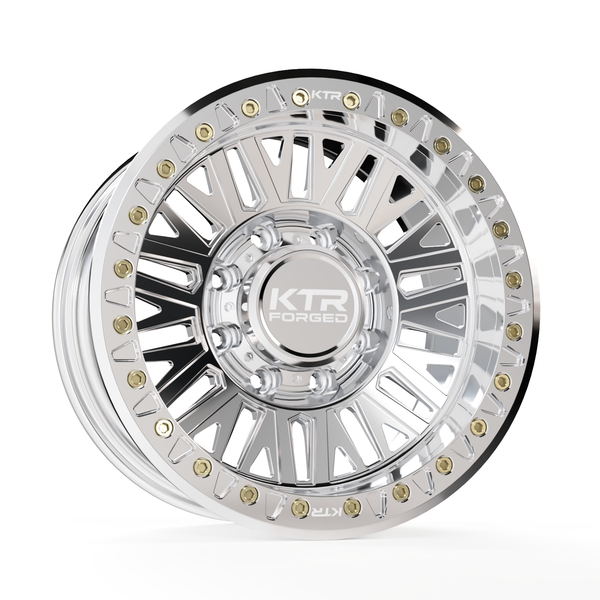 KTR B05 Crusher | Forged True Beadlock | Polished | 8 Lug