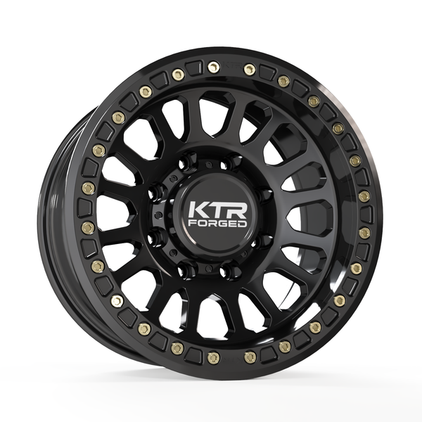 B01-Aggravator | Forged True Beadlock | Black | 8 Lug