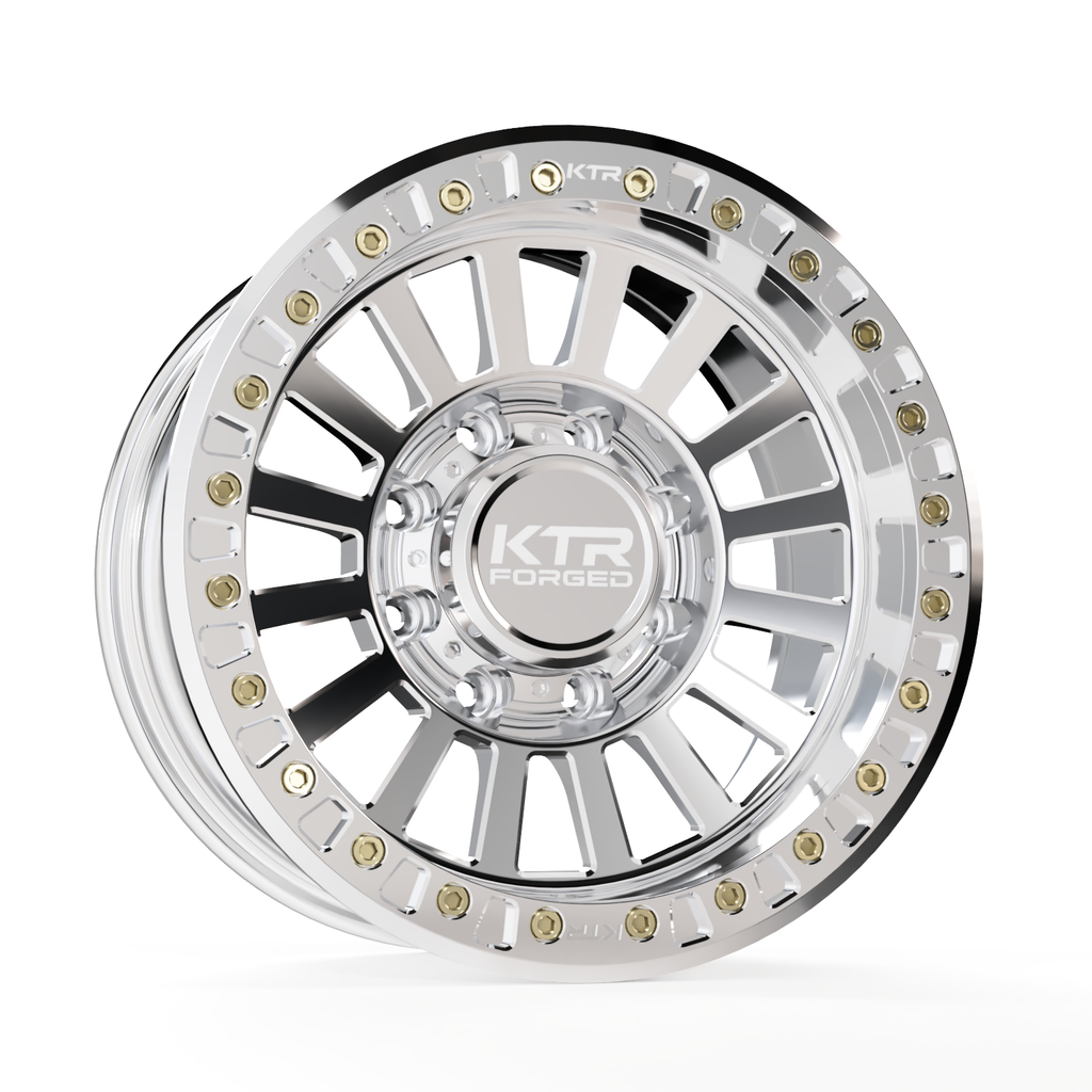 B06 Hostage | Forged True Beadlock | Polished| 8 Lug