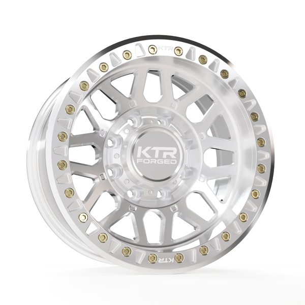 KTR B09 Titan | Forged True Beadlock | Machine Finish | 8 Lug