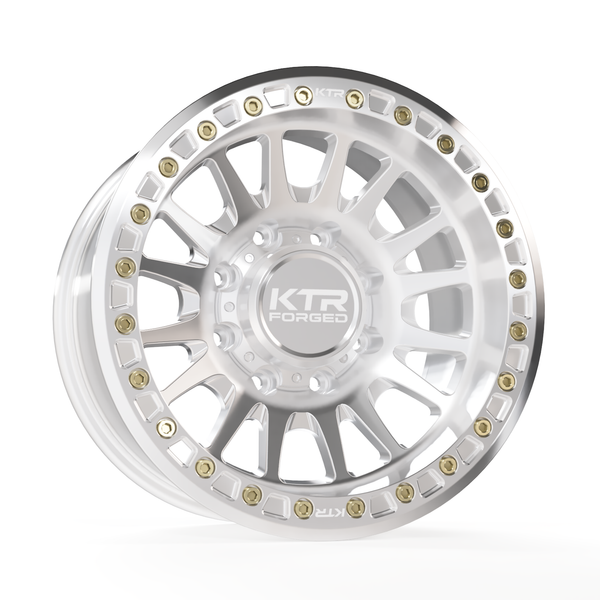 KTR B03-Apex | Forged True Beadlock | Machine Finish | 8 Lug