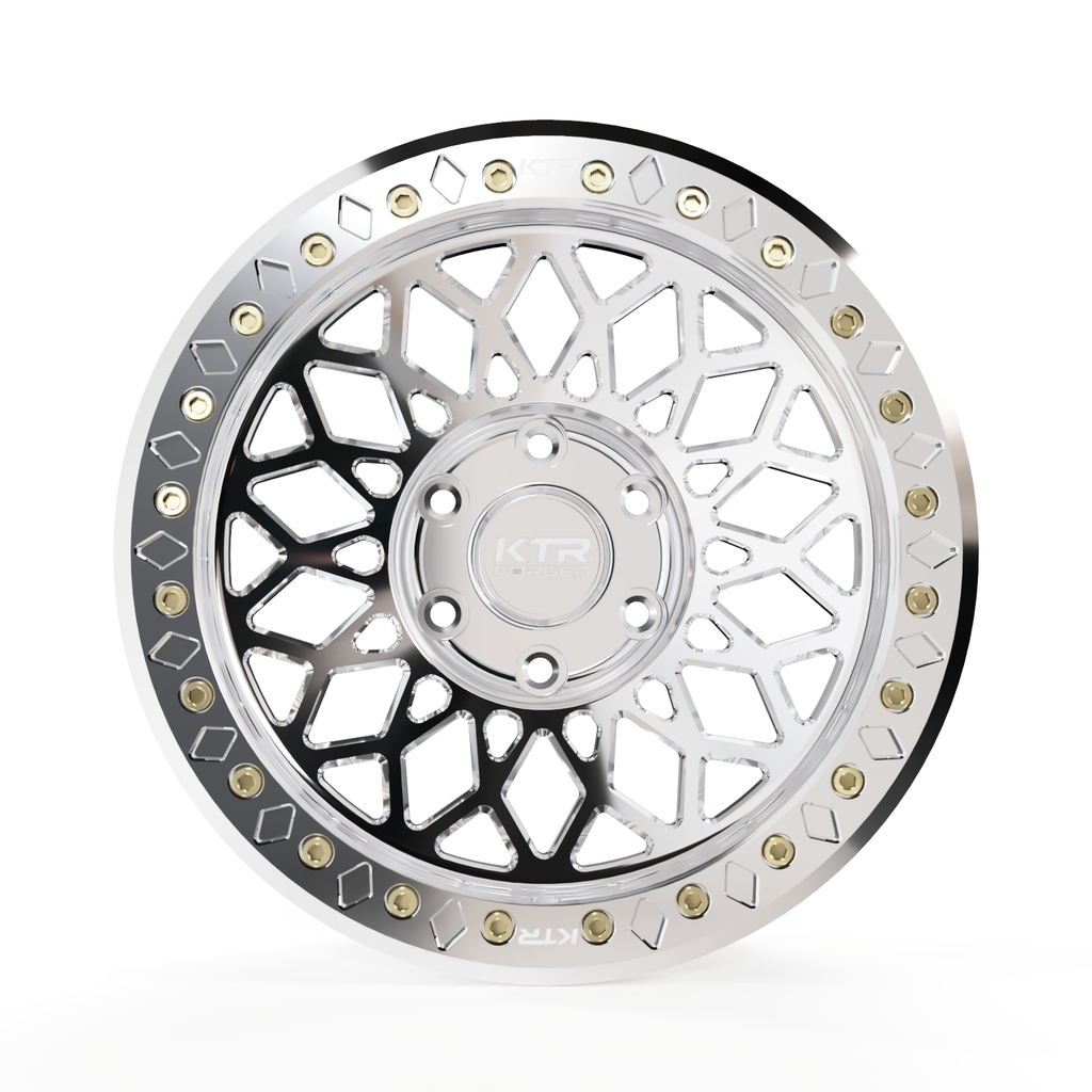 B04 Delta | Forged True Beadlock | Polished | 5/6 Lug