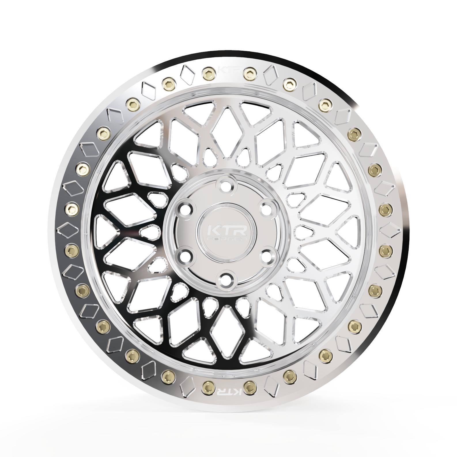 B04 Delta | Forged True Beadlock | Polished | 5/6 Lug