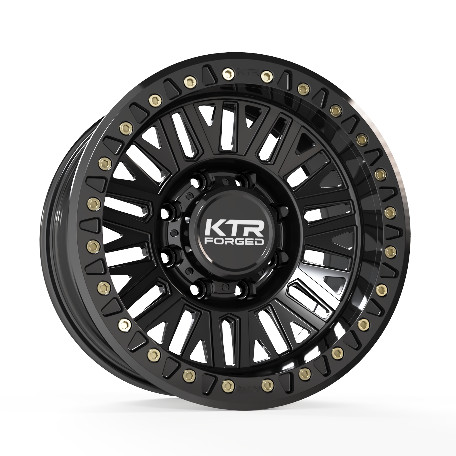B05 Crusher | Forged True Beadlock | Black | 8 Lug