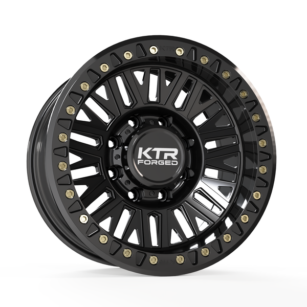 B05 Crusher | Forged True Beadlock | Black | 8 Lug