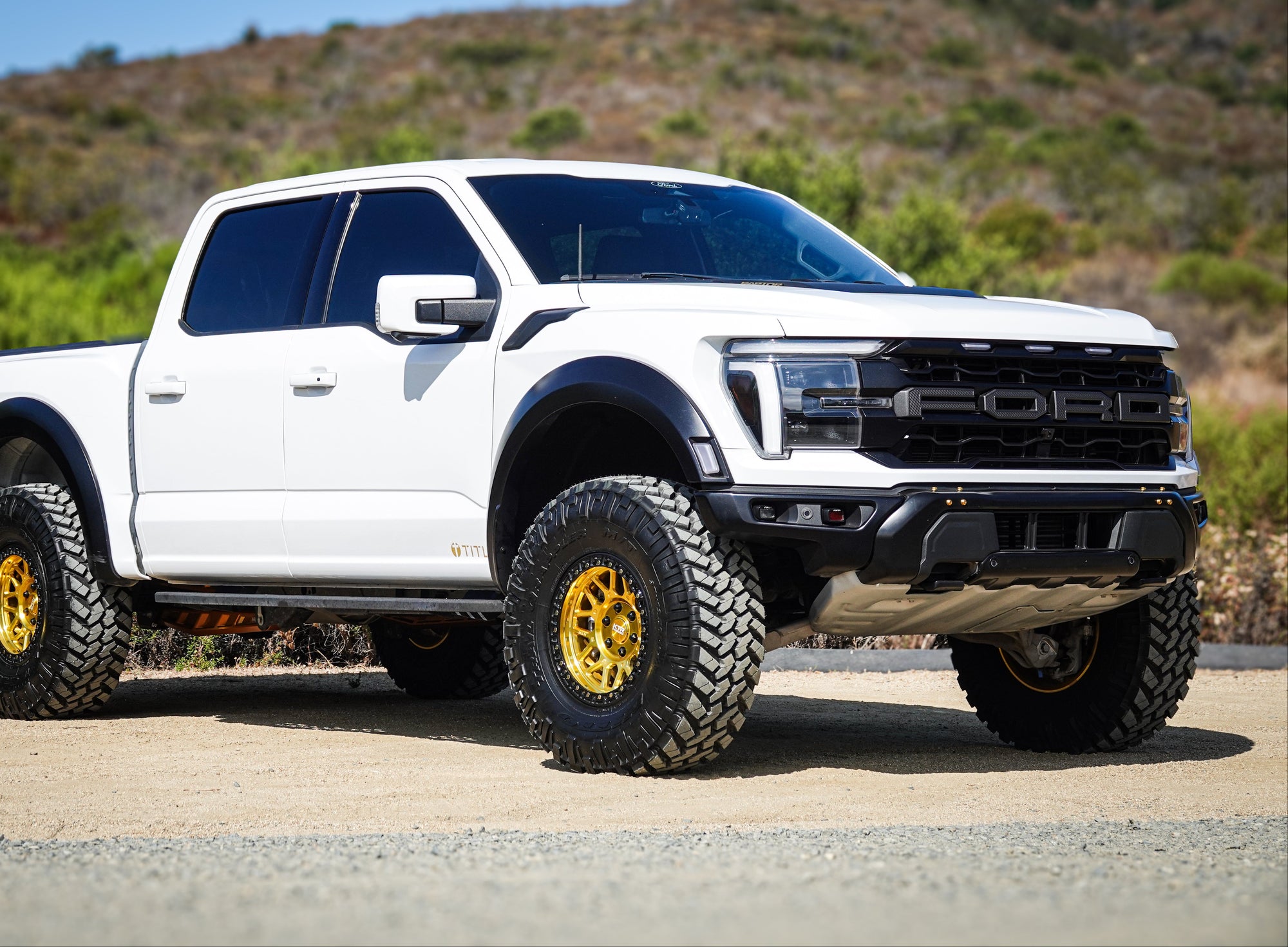 ford raptor simulated beadlock wheel