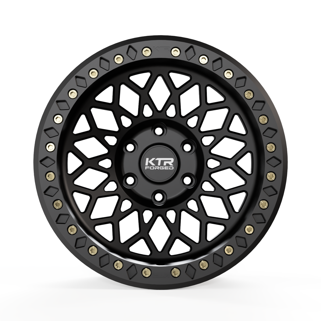 B04 Delta | Forged True Beadlock | Black | 5/6 Lug