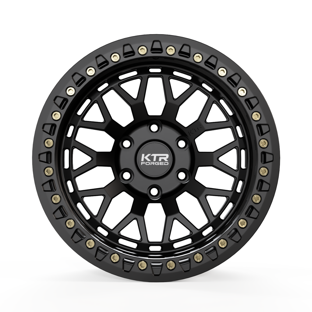 B07 Warpath | Forged True Beadlock | Black | 5/6 Lug