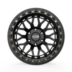 B07 Warpath | Forged True Beadlock | Black | 5/6 Lug