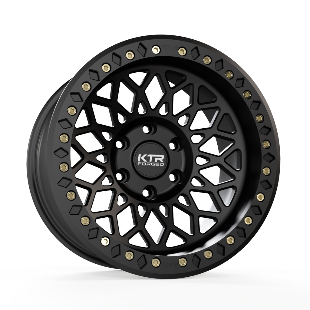 B04 Delta | Forged True Beadlock | Black | 5/6 Lug