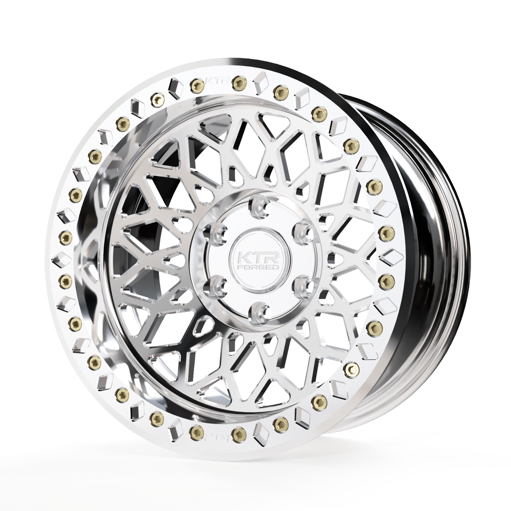 B04 Delta | Forged True Beadlock | Polished | 5/6 Lug
