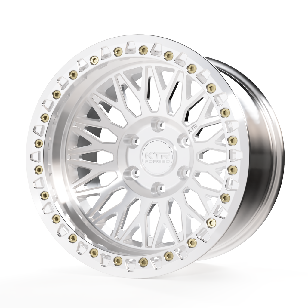 B08 Avent | Forged True Beadlock | Machine Finish | 5/6 Lug