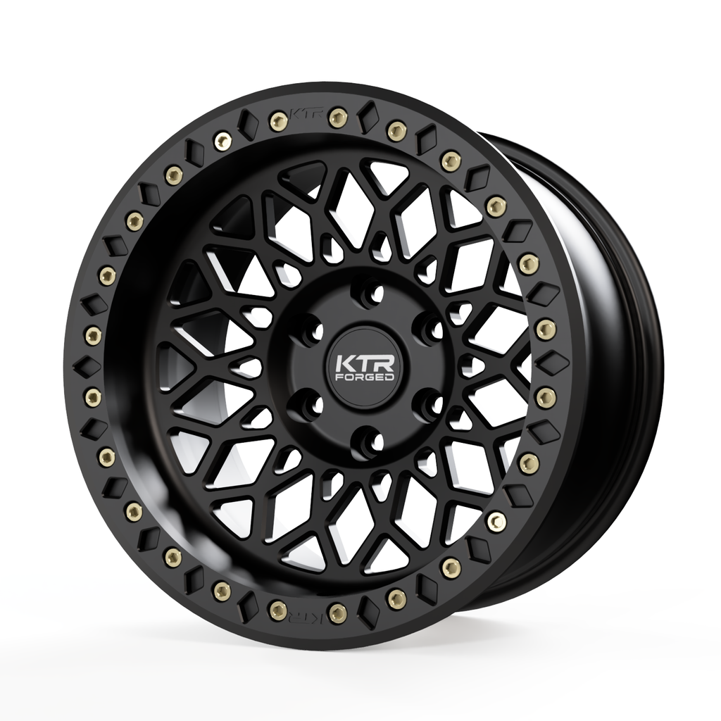 B04 Delta | Forged True Beadlock | Black | 5/6 Lug