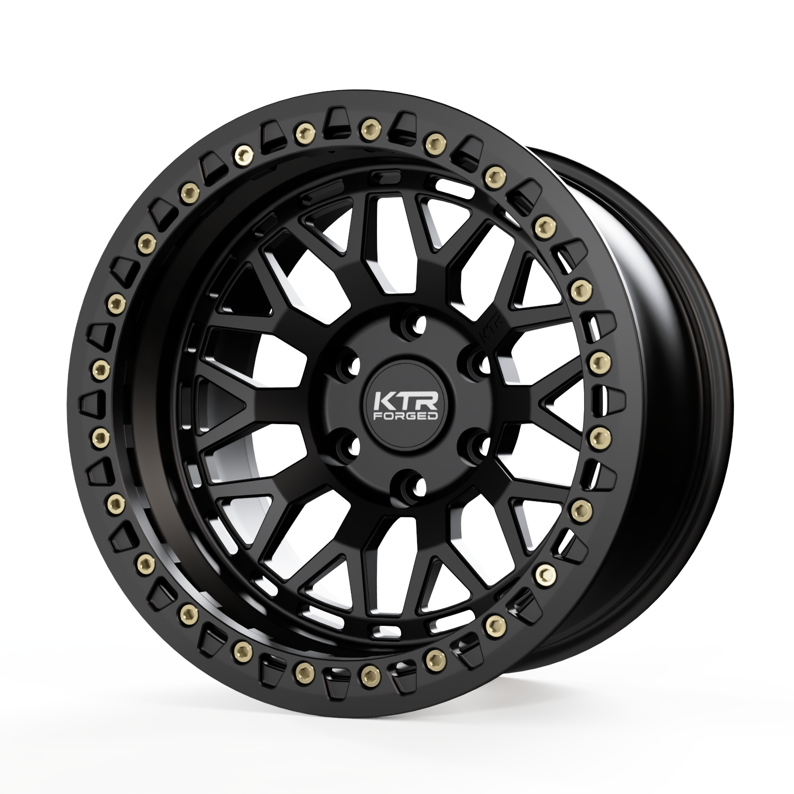 B07 Warpath | Forged True Beadlock | Black | 5/6 Lug