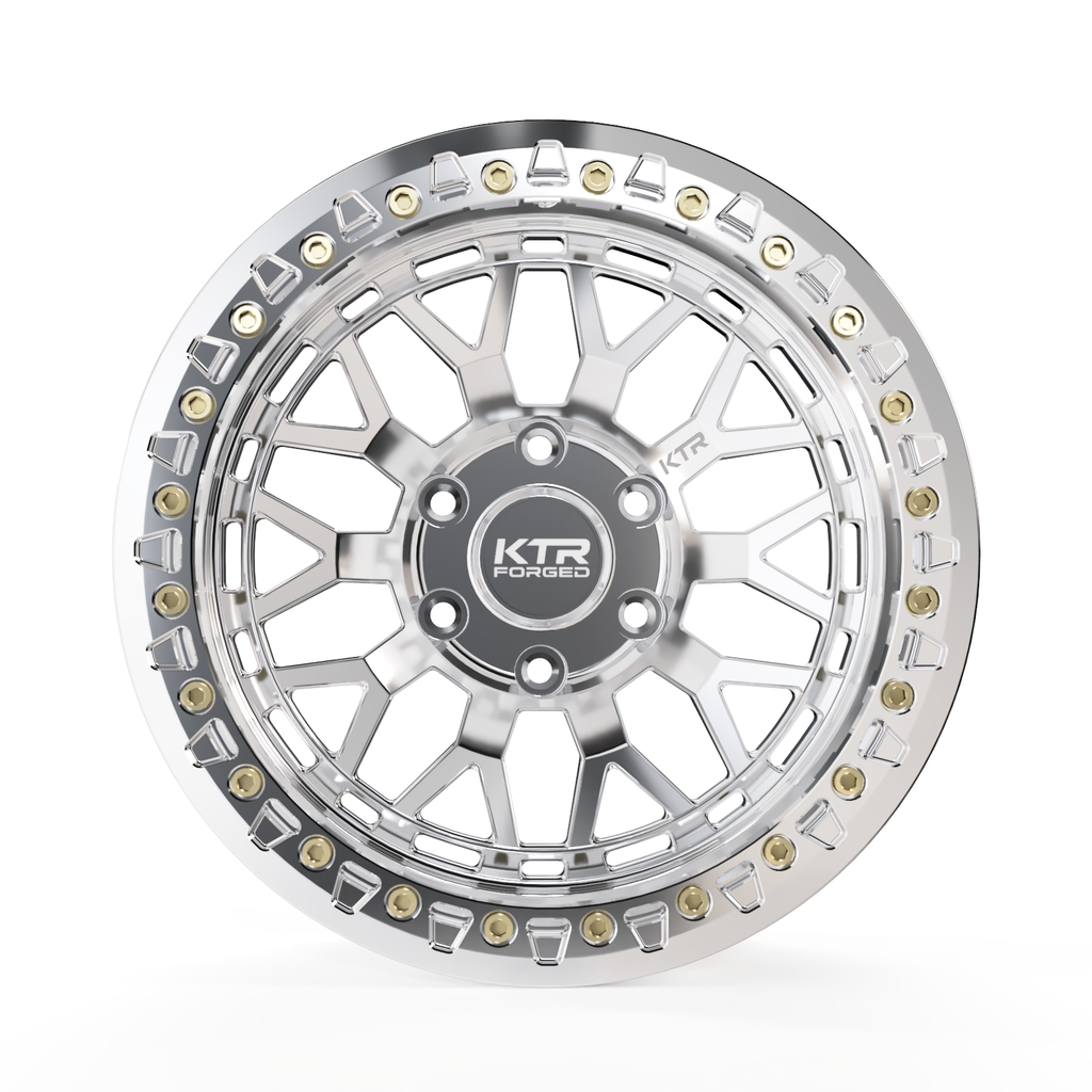 B07 Warpath | Forged True Beadlock | Polished | 5/6 Lug
