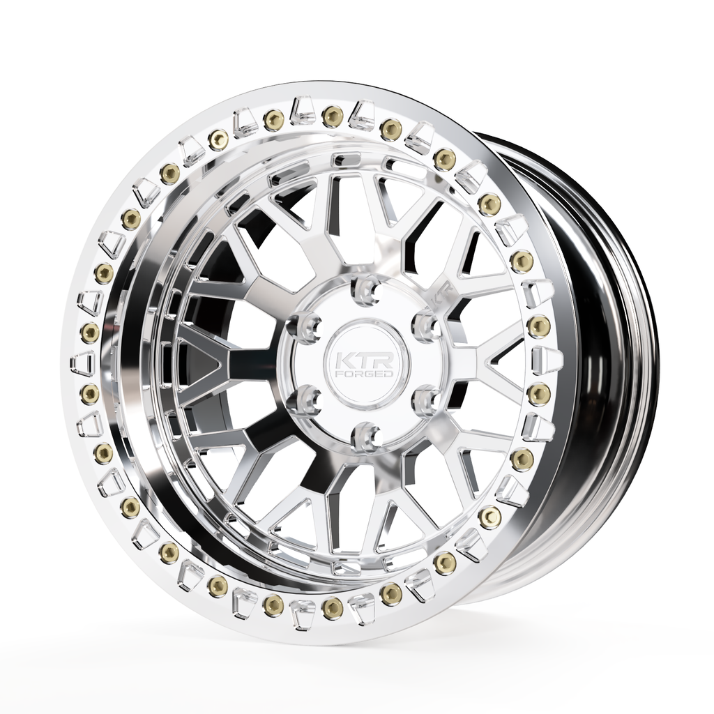 B07 Warpath | Forged True Beadlock | Polished | 5/6 Lug